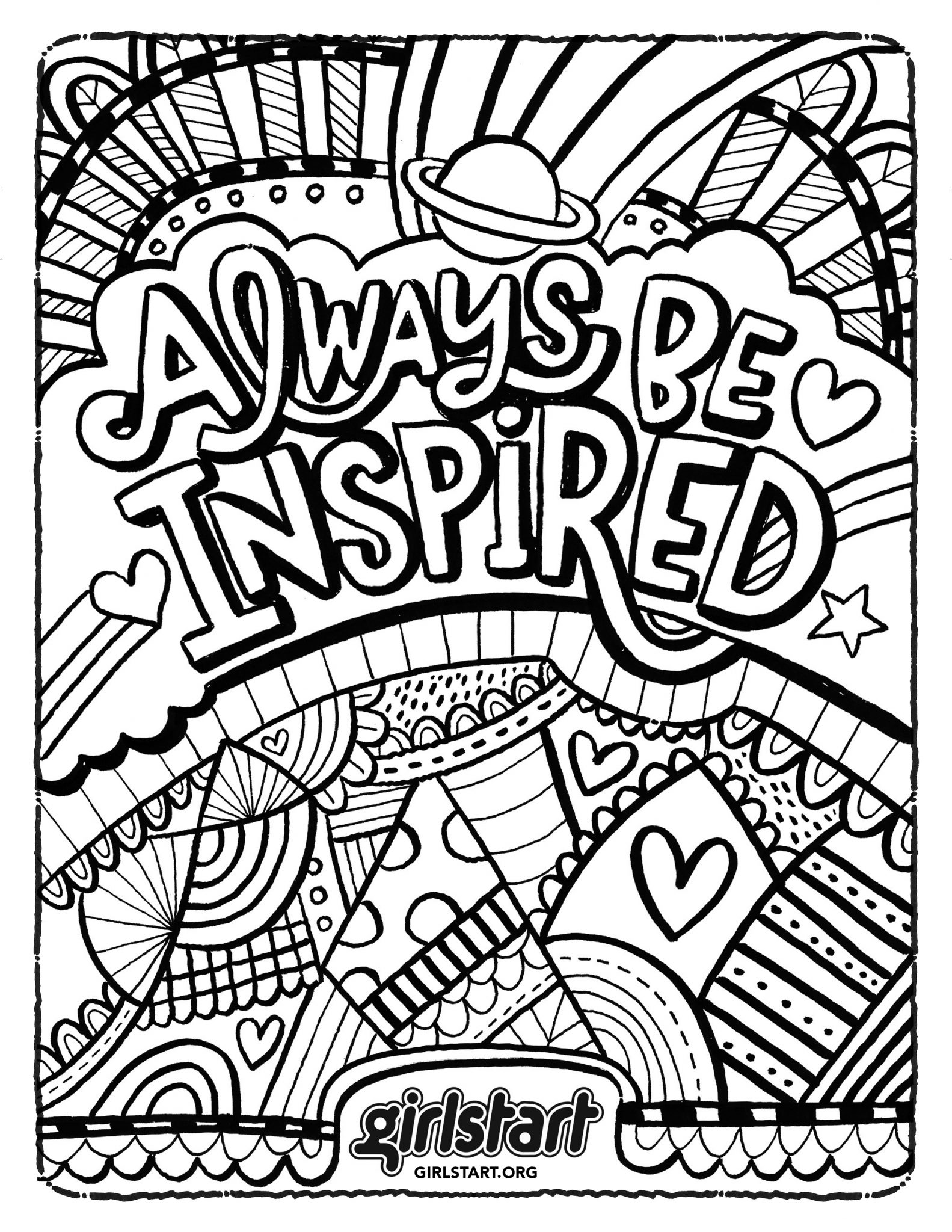 Coloring Pages - Girlstart